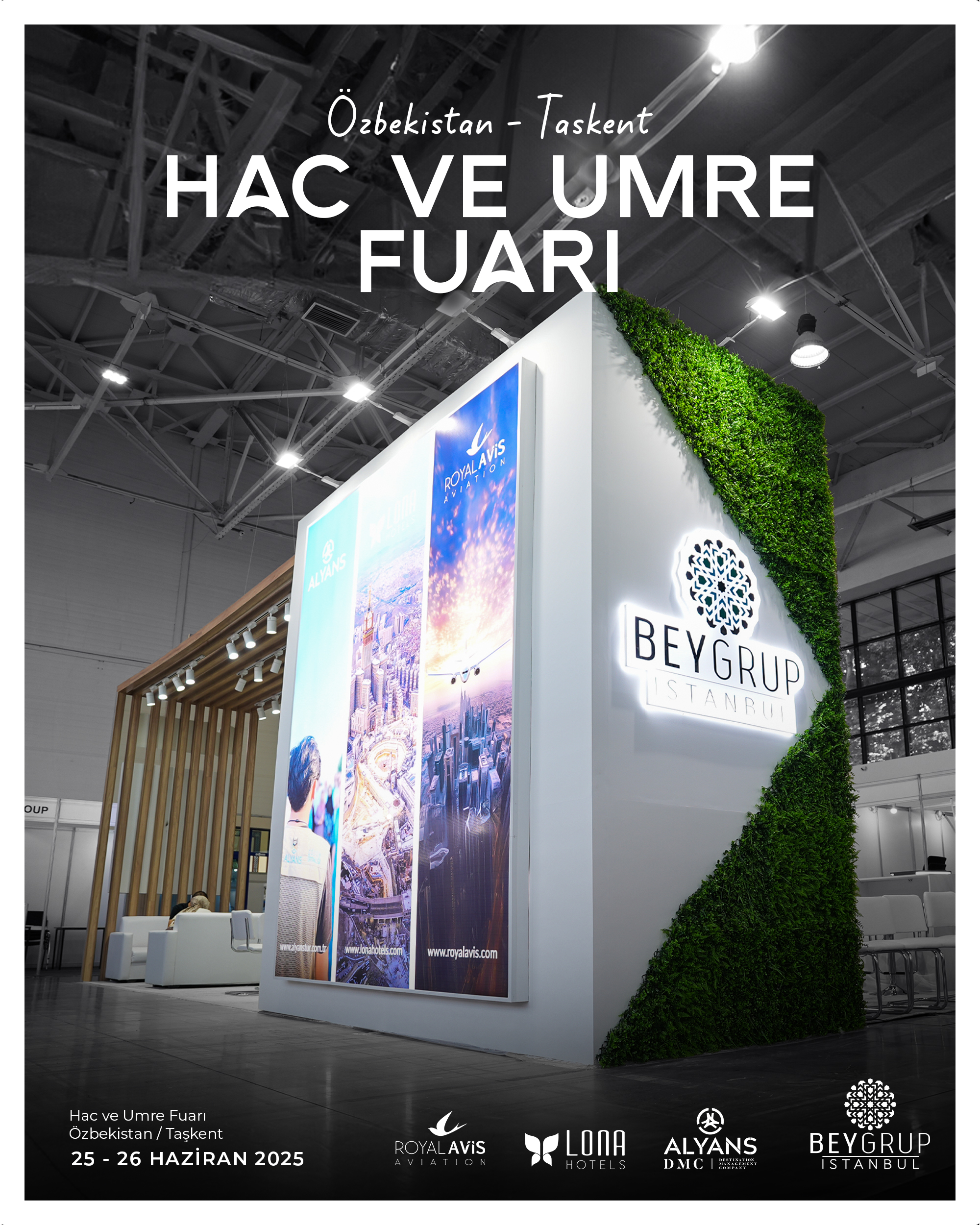 Bey İstanbul Grup Participated in the Hajj and Umrah Fair in Tashkent